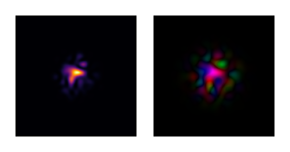 Initial random speckle field